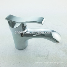 A7201 ovs popular design brass basin faucet curved sanitary item